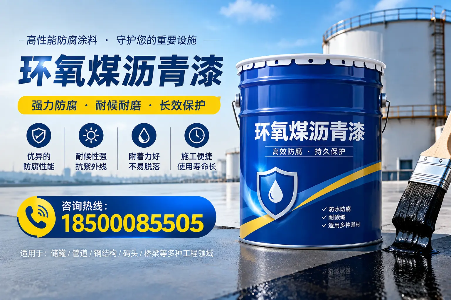 环氧煤沥青漆施工注意事项，确保万宁项目顺利进行