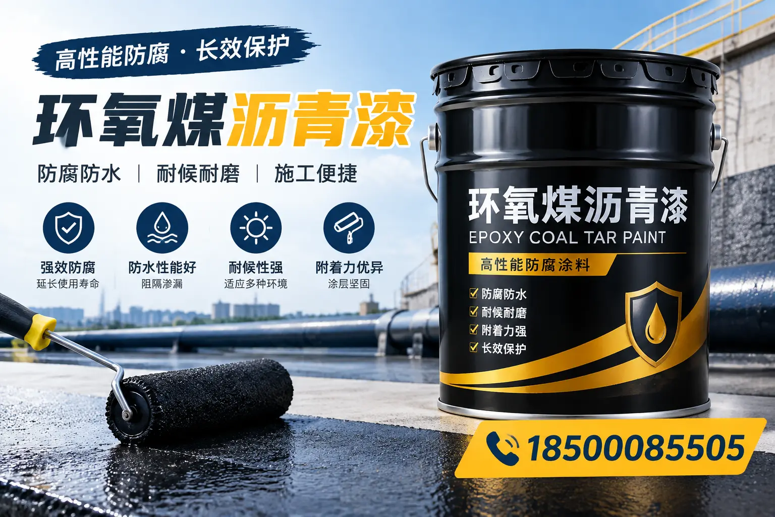选择环氧煤沥青漆时需注意的五个问题，帮助万宁用户