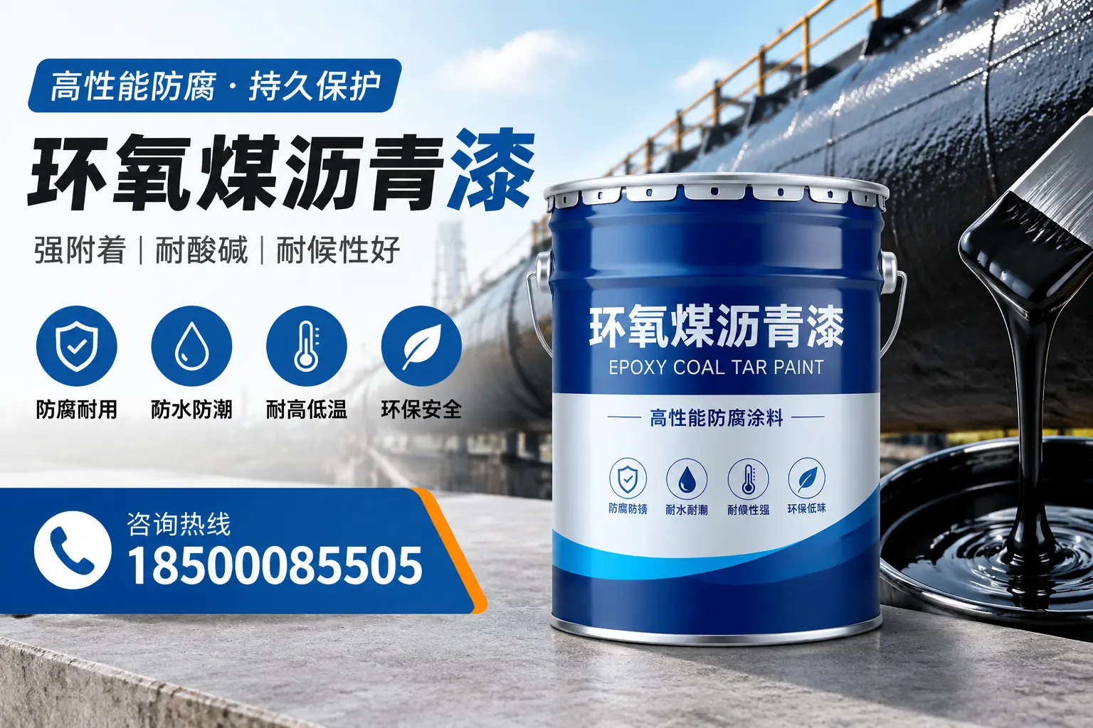 环氧煤沥青漆的优缺点分析,助您在万宁做出明智选择