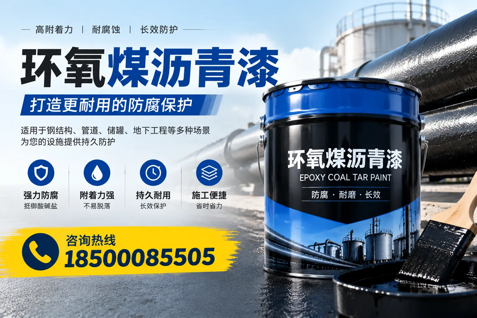 选择环氧煤沥青漆时需要考虑的因素